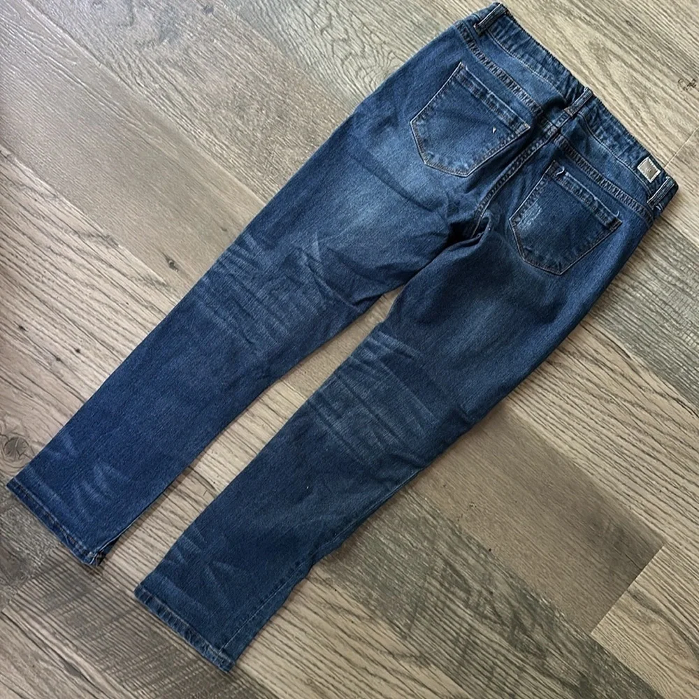 KidPik jeans - glitter distressing‎ girls size 12